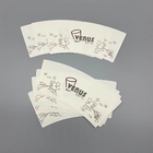 Customized 8oz Paper Cup Sheet Flexographic Print 150gsm-350gsm