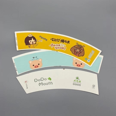 Printed 7oz 9oz 12oz Cupstock Paper