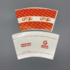 Waterproof Matt PE Coated Paper Cup Fan 260gsm Paper Tea Cup Raw Material