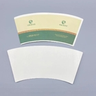 Offset Printing Food Grade PE Coated Paper Cup Fan 210gsm High Stiffness