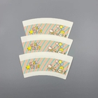 Recycled 160g 170g Ice Cream Packaging Paper Cup Fan Film Lamination