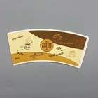 210gsm Printed PE Laminated Paper Cup Fan Flexographic Printing