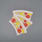 Customized Logo Waterproof  Coated Paper Cup Fan Single Wall PE In Roll