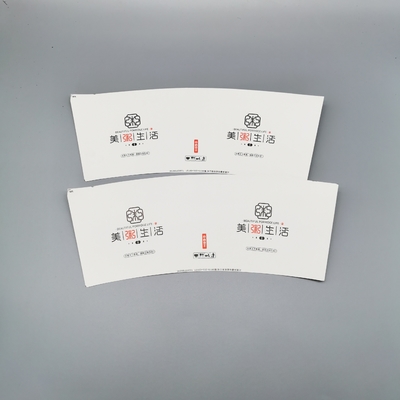 Waterproof and Oil-proof Disposable Paper Cup Fan for Hot or Cold Beverages