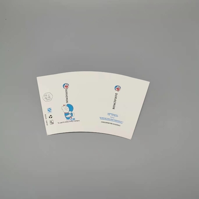 10oz Paper Cup Fan For Disposable  Hot Beverage Custom Logo