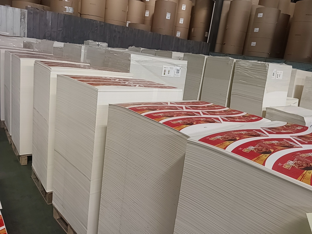 Film Laminated Waterproof Cup Paper Sheet 150-320gsm PE Coated For Flexo Offset Printing