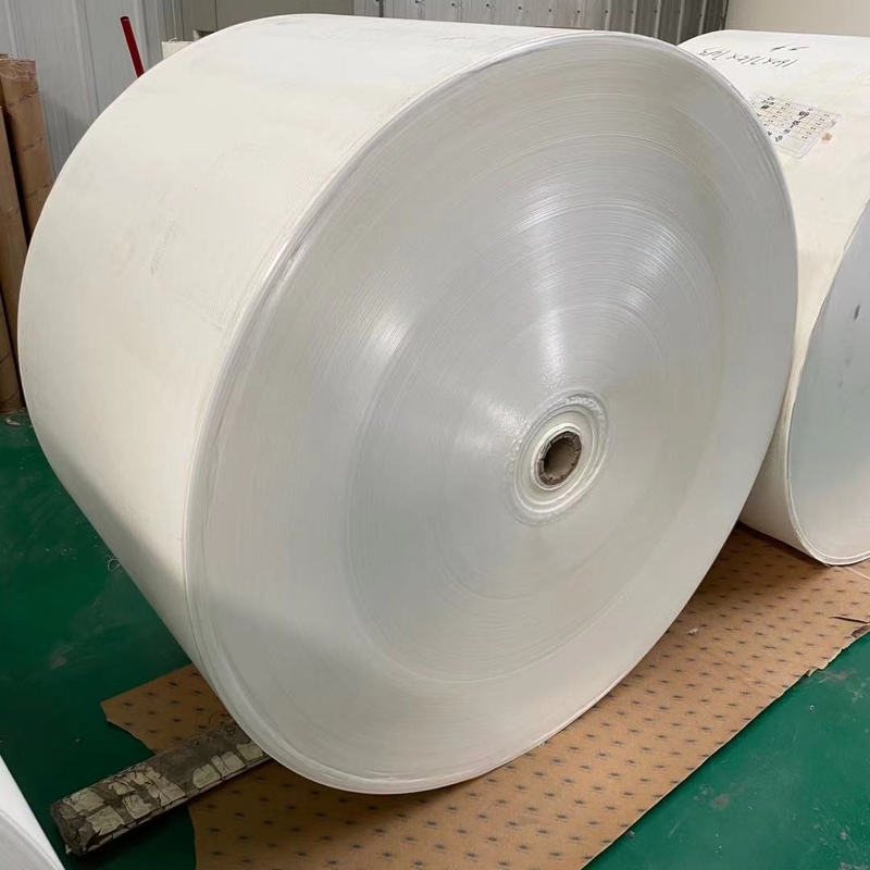 Dia 1.2m PE Coated Paper Rolls 185 Gram Lamination Paper Roll