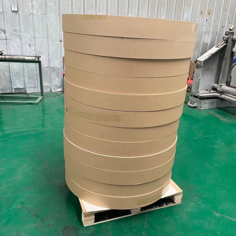 Eco-friendly PE Coated Paper Cup Bottom Roll 1550mm Virgin Wood Pulp
